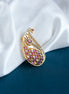 Saree Pin - Traditional Royal Alloy Saree Pin - Opal Touch