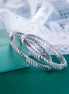 Opal Touch - Traditional SkinyTwo Tone AD Bangles (Pack of 2) - Bangles