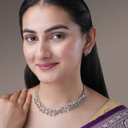 Necklace - Tri - Color Radiance Necklace - Opal Touch