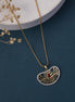 Locket Set - Trilok Sambhu Gold Plated Locket Set - Opal Touch