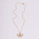 Locket Set - Trilok Sambhu Gold Plated Locket Set - Opal Touch