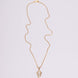 Locket Set - Trishul Mahadev Gold Plated Locket Set - Opal Touch