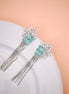 Opal Touch - Turquoise Twilight Earrings - Earrings