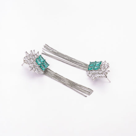 Opal Touch - Turquoise Twilight Earrings - Earrings