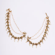 Kaan Chain - Tusker Bloom Pearl Hair Chains - Opal Touch