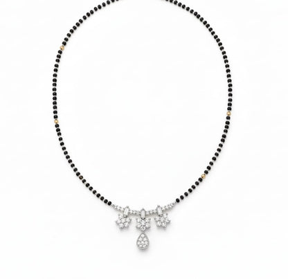 Twilight Glimpse Mangalsutra - Opal Touch