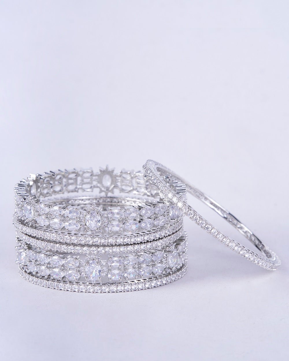 Opal Touch - Twilight Moonlight Bangles (Pack of 6) - Bangles