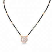 Twilight Rose Mangalsutra - Opal Touch