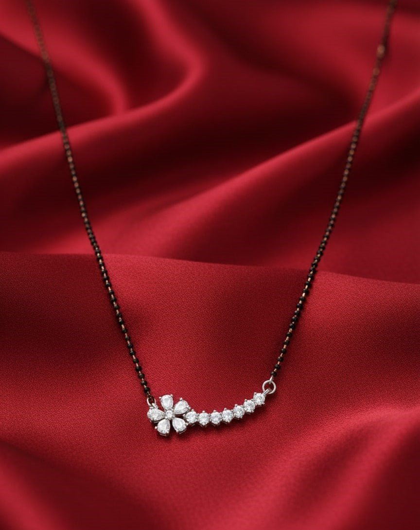 Twilight Spark Mangalsutra - Opal Touch