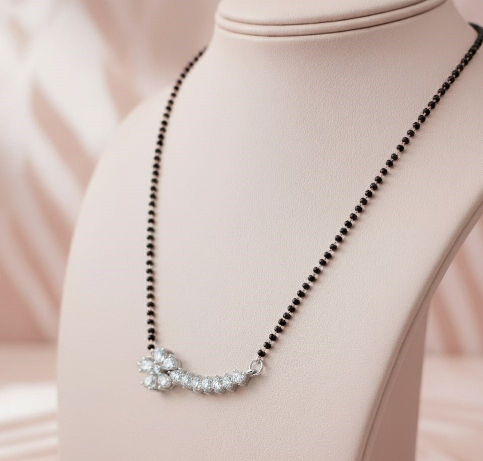 Twilight Spark Mangalsutra - Opal Touch