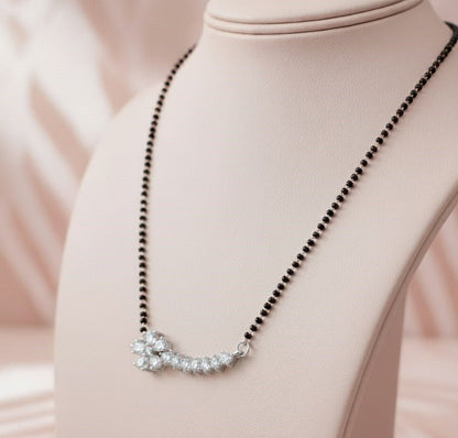 Twilight Spark Mangalsutra - Opal Touch