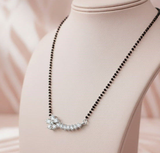 Twilight Spark Mangalsutra - Opal Touch