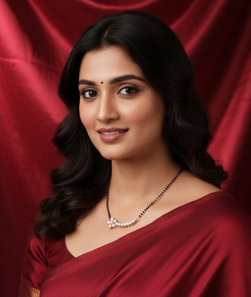 Twilight Spark Mangalsutra - Opal Touch