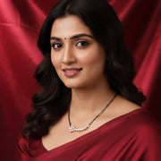 Twilight Spark Mangalsutra - Opal Touch