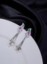 Earrings - Twilight Sparkle Peacock Earrings - Opal Touch