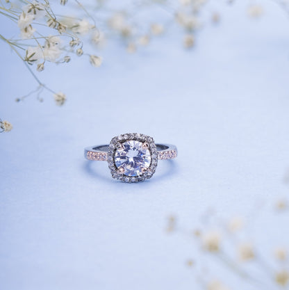 Opal Touch - Two-Tone Sparkle Ring - Rings