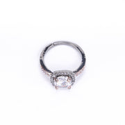 Opal Touch - Two-Tone Sparkle Ring - Rings