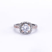 Opal Touch - Two-Tone Sparkle Ring - Rings