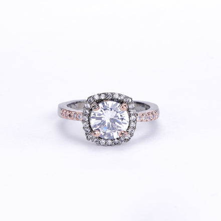 Opal Touch - Two-Tone Sparkle Ring - Rings