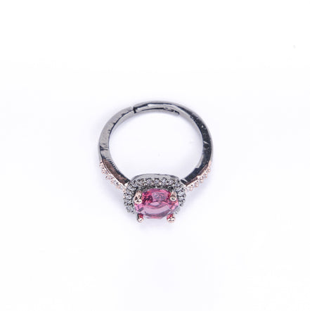 Opal Touch - Two-Tone Sparkle Ring - Rings