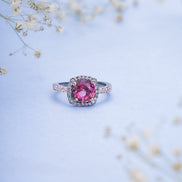 Opal Touch - Two-Tone Sparkle Ring - Rings