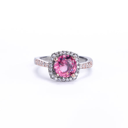 Opal Touch - Two-Tone Sparkle Ring - Rings