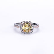 Opal Touch - Two-Tone Sparkle Ring - Rings