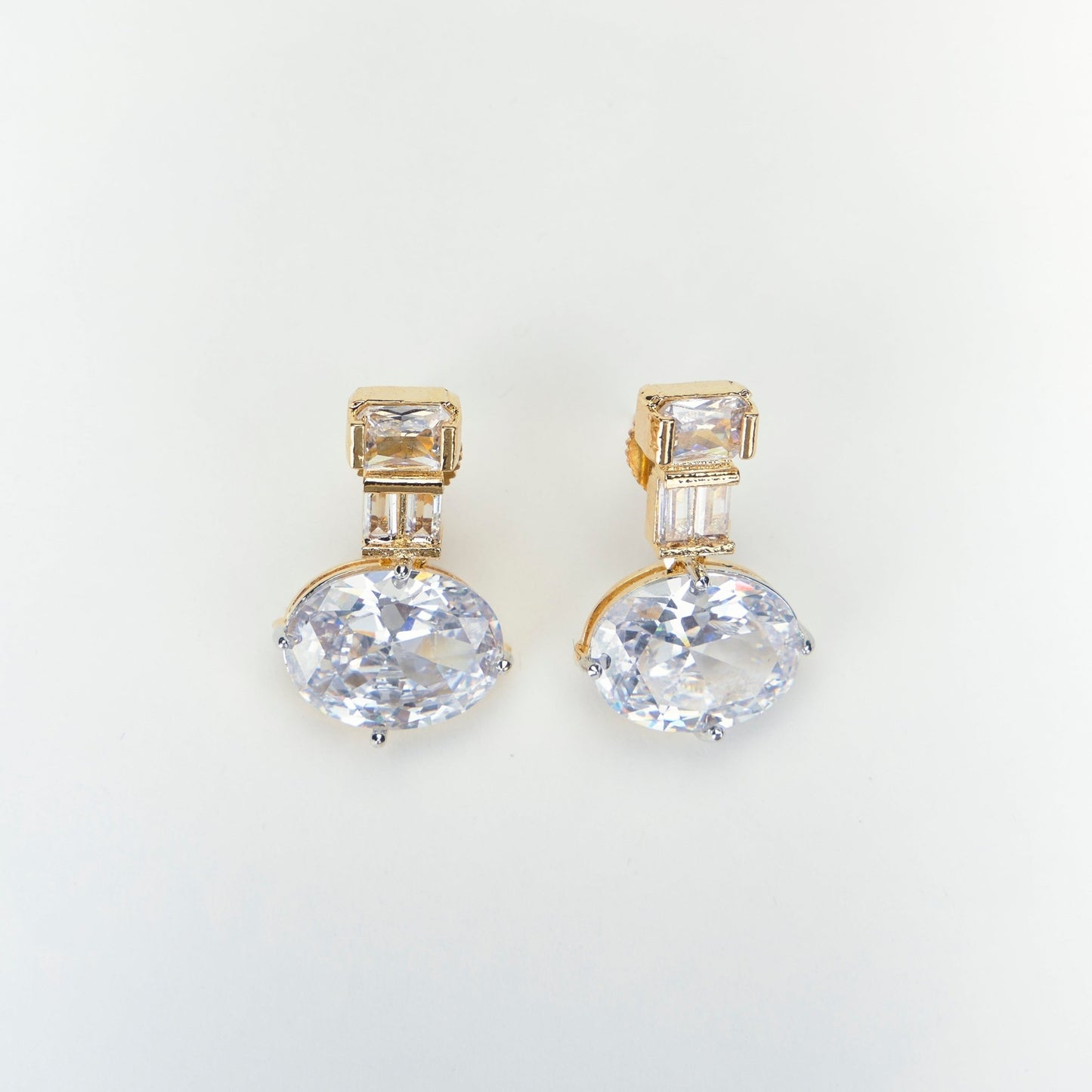 Opal Touch - Two-Toned White Elegance Necklace - Necklace