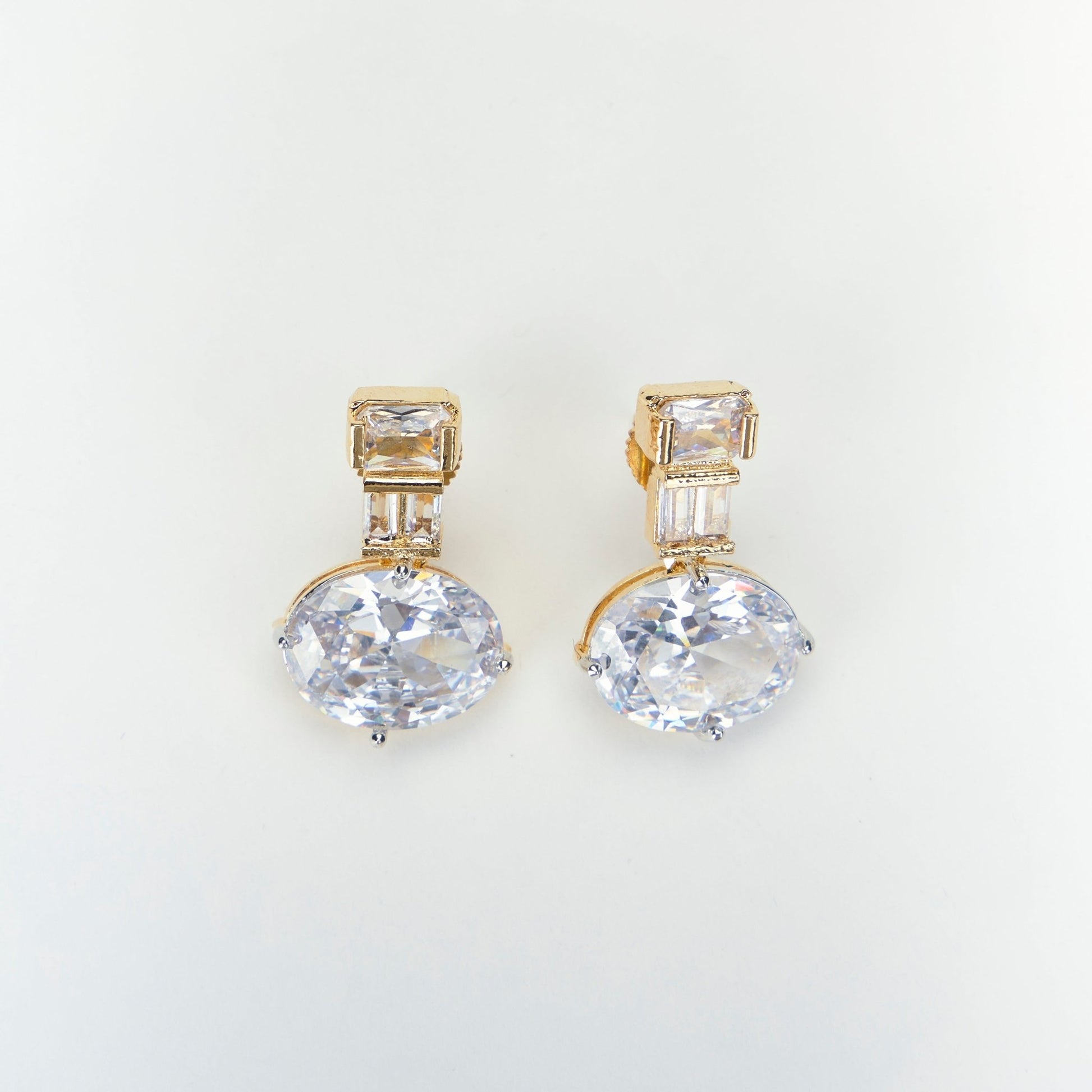 Opal Touch - Two-Toned White Elegance Necklace - Necklace