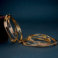 Bangles - Veloura Gold Plated Bangles - Opal Touch