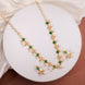 Necklace - Veloura Gold Plated Necklace Set - Opal Touch