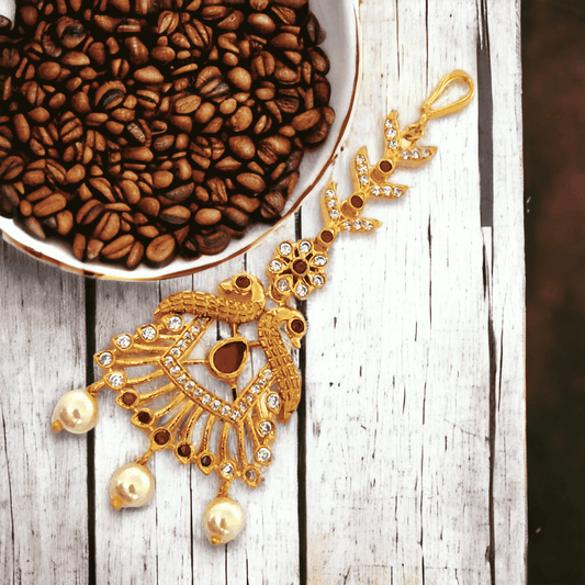 Opal Touch - Velvet Dreams Peacock with Pearl Tika - Tika