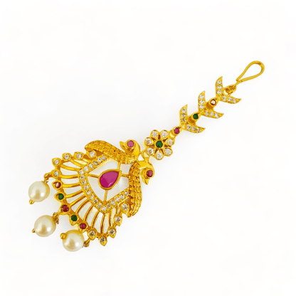 Opal Touch - Velvet Dreams Peacock with Pearl Tika - Tika