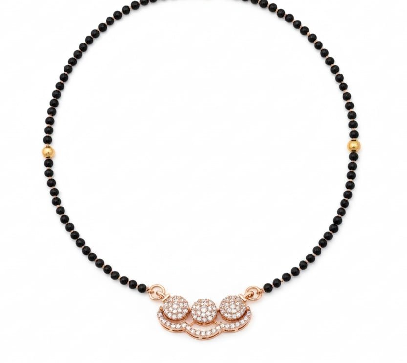 Venusian Glow Mangalsutra - Opal Touch