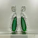 Earrings - Verdant Luxe Danglers Earrings - Opal Touch