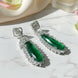 Verdant Luxe Danglers Earrings - Opal Touch