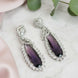 Verdant Luxe Danglers Earrings - Opal Touch