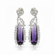 Verdant Luxe Danglers Earrings - Opal Touch