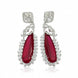 Verdant Luxe Danglers Earrings - Opal Touch