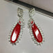 Earrings - Verdant Luxe Danglers Earrings - Opal Touch