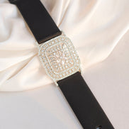 Bracelet - Vibe Rhodium Band Bracelet - Opal Touch