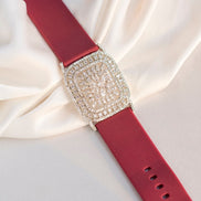 Bracelet - Vibe Rhodium Band Bracelet - Opal Touch