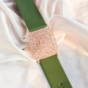 Bracelet - Vibe Rose Gold Band Bracelet - Opal Touch