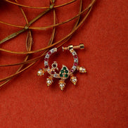 Opal Touch - Vibrant CZ Nose Pin - Nose pin