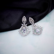 Opal Touch - Vibrant Red-White Studs - Earrings