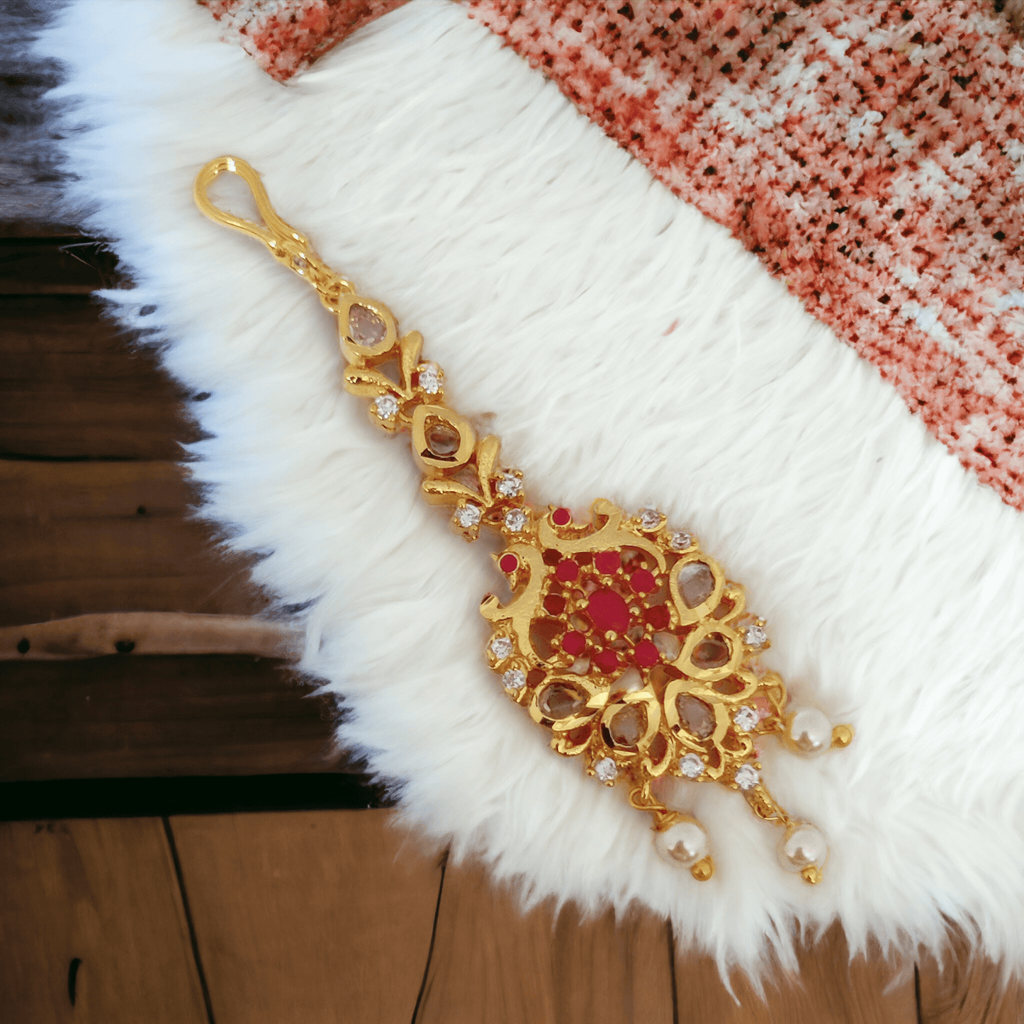 Opal Touch - Vibrant Verde Gold Plated Tika - Tika