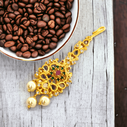 Opal Touch - Vibrant Verde Gold Plated Tika - Tika