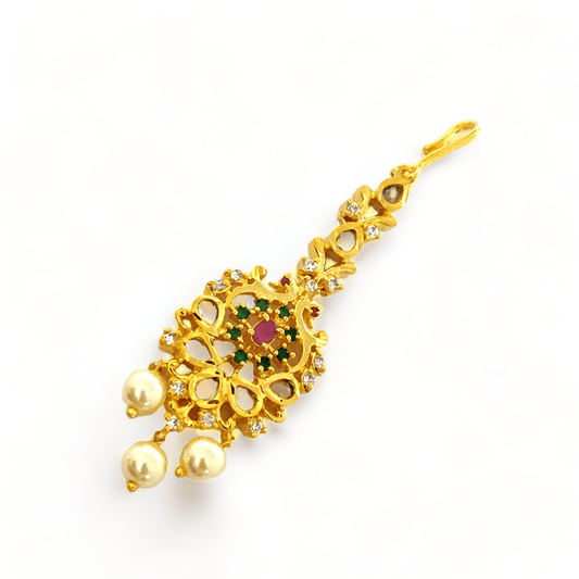 Opal Touch - Vibrant Verde Gold Plated Tika - Tika
