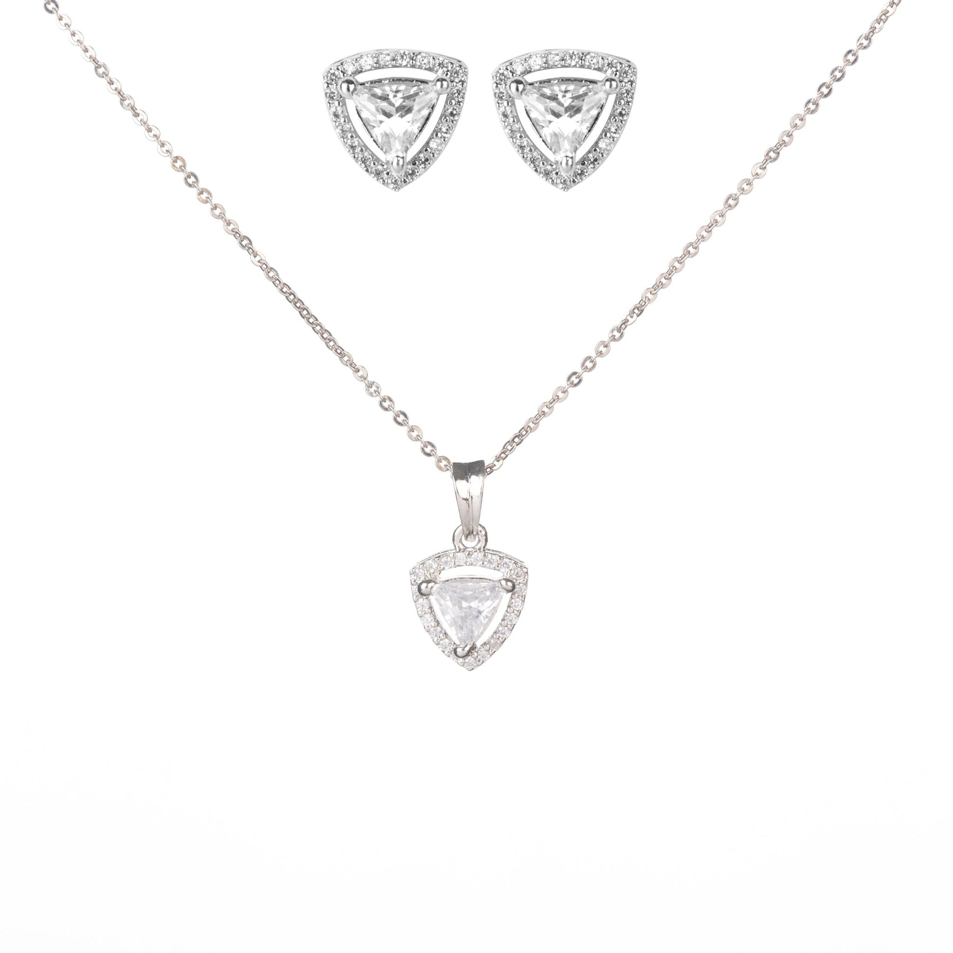 Opal Touch - Vintage-Inspired Rhodium Locket Set with Pearl - Locket Set