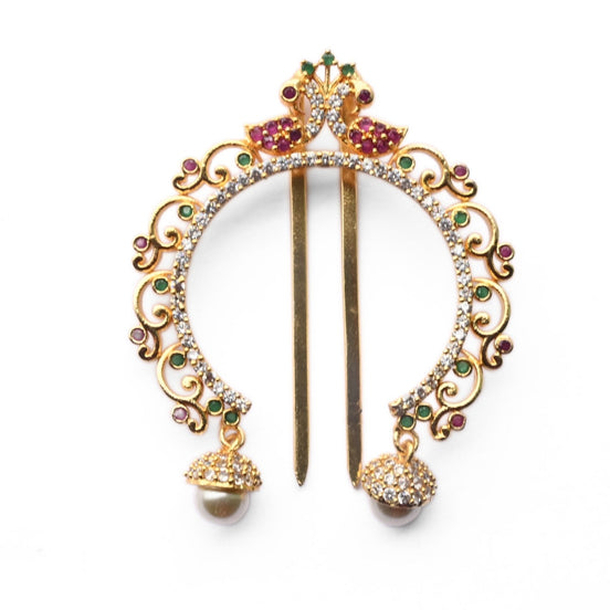Vintage Red Green White JudaPin - Opal Touch